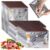 Spwejsr Reusable Aluminum Foil Storage Bags, Stand Up Zip Lock Food Storage Bags with Writable Label Area, Leak Resistant Storage Pouches for Meat, Vegetables, Snacks and Meal Prep (Mix Size- 30PCS)