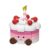 SPwligr Cherry Cake Cute Mini Birthday Dessert Building Blocks Toy