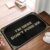SQEP Rubber Bath Bathroom Mat I’m Here Don’t Push Me | Greige Area – Washable Door & Outdoor Non Plastic/Personalized Mats for Front Art
