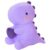 SQEQE Dinosaur Stuffed Animal, Loving Soft Dino Plush Toys with Holding Heart for Valentine Day, Sweet Romantic Anniversary Birthday Gift for Her Girls Boys Girlfriend(Purple,20 inch)