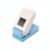 Square Embossing Punch, Dual-Action Paper Cutter for Cardstock and Scrapbooking, 3 x 3 Inch Handheld Tool (1 PC)