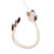 Squishmallows Cam The Cat 3 in 1 Charging Cable for iPhone, Samsung, Huawei, Sony and LG Includes Micro USB Cable, USB-C and Lightning Connector Cable Charges 3 Devices at a Time Length