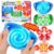 Squishy Sensory Toys for Kids: 4 Pack Fidget Sensory Maze for Autism