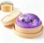 Squishy Squeeze Bao Bun Toy with Steamer, Soft Slow Rebound Stress & Anxiety Relief Sensory Fidget Ball for Kids Adults