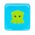 Squishy Stress Cube Fidget Toys Adults – Glow in The Dark Sensory Toys for Kids for Kids Squeeze Toys for Anxiety Stress Relief(Glowing Whale Version)