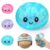 Squishy Toys,Soft Squeeze Toys for Halloween (Sugar- Blue)