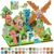 SSAWER Magnetic Blocks, 100PCS Toys Building Cube Birthday Gifts for Kids