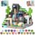 SSAWER Magnetic Blocks, 48PCS Travel Toys Building Cubes, Gifts for Kids