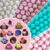 SSFGSDGG 52Pcs Women’s Silicone Focal Beads for Beadable Pens, Pink Beads