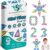 SS INTERNATIONAL Mini Magnetic Tiles 40 PCS Set for Kids | Travel Size Building Blocks with Metal Storage Box | STEM Educational Toys for Boys & Girls, Creative Construction Kit
