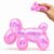 Ssqauvig Large Balloon Dog Squishy Toy, Soft Stretchy Squeeze Toy (Pink)