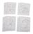 S&S Worldwide Unfinished Adhesive Sand Art Boards for Creating Sand Pictures, Great for Kids and Adults, 3 Each of 4 Dog & Cat Designs, 5″ x 7″ Pack of 12