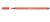 Stabilo Pen 68 Red Felt Tip Pen – Coloured Sign Pens (Red, 24 Hours, Water Based Ink, 1 mm, Red)