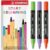 STABILO T300 Acrylic Marker Pens 2-3mm Bullet Tip, Pack of 3, Light Tones