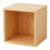 Stable Self-Standing Wood Cube Storage Bookshelf,The color of the wood