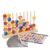 Stack Game for Family,Color Stack Challenge Game with 30 Challenge Cards,Color Matching Stacking Puzzle Game,Family Game Night (1Pcs)