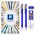 STAEDTLER 2x Blue Graphite 777 Mechanical Pencils & 12 0.5mm HB Micro Leads