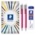 STAEDTLER 2x Magenta Graphite 777 Mechanical Pencils & 0.5mm HB Leads
