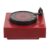 STAHAD Retro Vinyl Record Kitchen Timer with Magnetic Abs Body, Loud Alarm Alert and Visual Countdown for Cooking Multitasking, Stylish Red Wind up Timer for Home and Kitchen Use