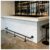 Stainless Steel Bar Foot Rail Kit, Sturdy Floor Standing Foot Rest for Commercial Pubs & Home Kitchen Counters 4m Length Easy Installat