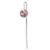 Stainless Steel Bookmark with Carved Edge Option 1″