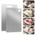 Stainless Steel Cutting Board, 2026 Upgrade Non Toxic Cutting Boards for Kitchen Hygiene Double Sided Chopping Board for Meat/Vegetables,316 Metal Dishwasher Safe Kitchen Gifts(1PC-XXL 12×17.5in)