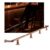 Stainless Steel Foot Rail Kit for Bar Counter with Installation, Customizable Pub Kick Rail（Brass,4.0M/13.12FT）