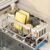 Stainless Steel Kitchen Sink Organizer with Sponge Holder