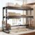 Stainless Steel Over Sink Dish Drying Rack, Adjustable Height Space-Saving Shelf for Kitchen Sink
