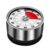 Stainless Steel Visual Kitchen Timer Manual Countdown Mechanical