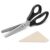 Stainless Steel Zig Zag Scissors with Serrated Teeth (Scalloped 7mm)