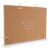 Standing Cork Board with Stand Framed Acrylic Holder