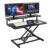Standing Desk Workstation Height Adjustable Desk Riser Keyboard Tra 37 Inch