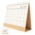 Stand up Desk Calendar 2025-2026 Paper Monthly Planner