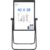 Stand White Board – 40×28 Magnetic Dry Erase Board Flipchart Board Double Sided Easel Board Portable Whiteboard for Classroom Home, Office Supplies