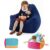STAOLENE Sensory Chair for Kids, Soft Foam Triangle Sensory Bean Bag