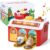 STAPAW Montessori Pop Up Toy for Babies 12 Months – Interactive Cause and Effect Toys for Toddlers 1-3, Sensory Learning Development Toy with Music & Animals, First Birthday Gift for Baby Boy Girl