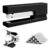 Stapler 25 Sheet Capacity with 830 Staples and Staple Remover, Black Pink