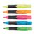 STAPLES Hype Tank Highlighters with Grip, Chisel Tip, Assorted, 5-Pack