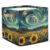 Starblythe 13x13x13 Storage Cube Bin Starry Night Sunflowers