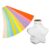 Star Origami Paper Strips with Glass Bottle and Rope for DIY