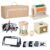 Starrykids Montessori Toys for Babies 0-6 Months, 6 in 1 Learning Educational Set for Newborn, Toddlers Gifts Includes Spinning Drum, Object Permanence Box, Baby Roller Tummy Time Mirror and More