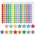 Star Stickers for Kids Reward 100 Sheets Reward Stickers 15 Design Happy Smile Face Star Students Chart Behavior Labels Scrapbook Crafts