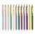 Startext Gel Pens 12-Pack, 0.5mm Black Ink Fine Point Smooth Writing Pens, Quick Dry Ink No Smudge, Retractable Pens for Journaling Note Taking,Gift for Nurses,Teachers,Gift for Nurses,Teachers