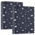 STAYTOP Stars Pattern 3 Ring Binder, View Binder