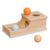 StaZamor Wooden Object Permanence Box with Drawer & Shape Balls, Early Education Box Toy for Toddlers, Learning Activity, Fine Motor Skills