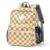 STEAMEDBUN Corduroy Toddler Backpack for Girls Boys 2-4, Kids Preschool Backpack for Kindergarten – Checkered