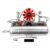 Steam Engine Model Kit, 1/4 Scale Transparent Functional Flat-Six Boxer Engine Model with LED & Sound Module for STEM Learning & Physical Experiment Demonstration (290PCS)