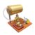 Steam Engine Model Kit, Mini Oscillating Steam-Powered Engine & Generator Model with LED Bulb for STEM Learning & Physical Experiment Demonstration