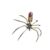 Steampunk Mechanical Spiders Assembly Puzzle Model with LED Abdomen Circuit for Home Decor， Assembly Fun， Enthusiasts Spiders Puzzle Model